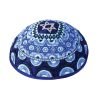 Blue-Talit-Hat-5.jpg Embroidered Tallit Set – Blue Stars Of David