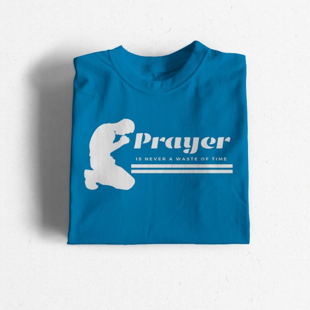 Prayer is Never a Waste of Time man (Sapphire) Prayer Is Never A Waste Of Time