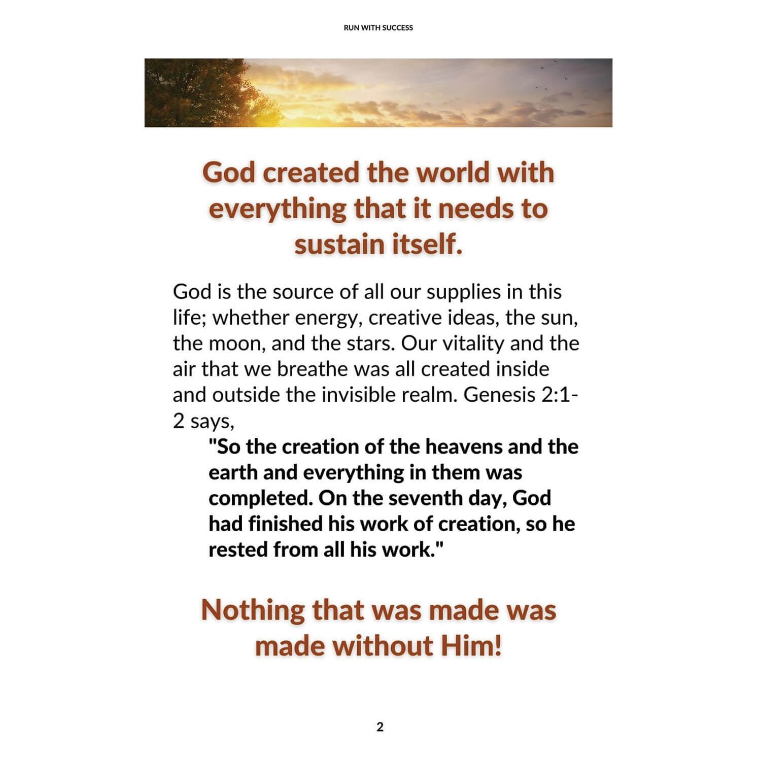 Success Runa Run With Success | E-Book - Charles Gwira