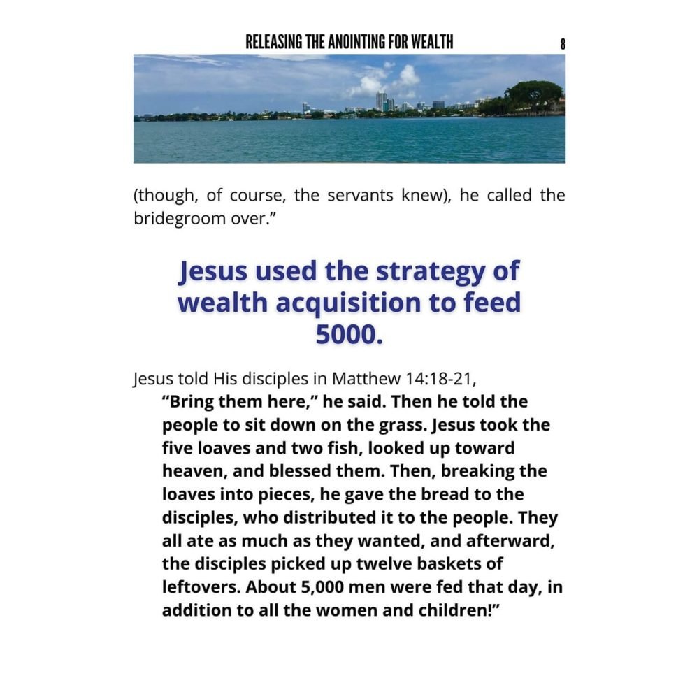 Releasing The Anointing For Wealth | E-book